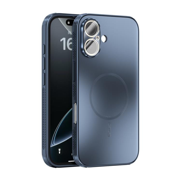 ABEEL Heat Dissipation Frosted MagSafe Phone Case with Lens Film, For iPhone 16, For iPhone 15 Pro Max, For iPhone 15 Pro, For iPhone 15 Plus, For iPhone 15, For iPhone 14 Plus, For iPhone 14, For iPhone 14 Pro