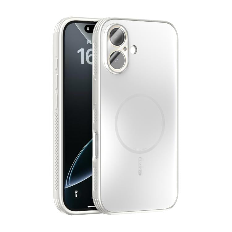 ABEEL Heat Dissipation Frosted MagSafe Phone Case with Lens Film, For iPhone 16, For iPhone 15 Pro Max, For iPhone 15 Pro, For iPhone 15 Plus, For iPhone 15, For iPhone 14 Plus, For iPhone 14, For iPhone 14 Pro