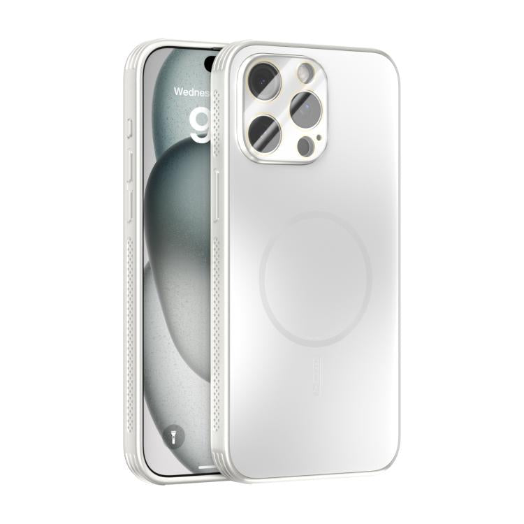 ABEEL Heat Dissipation Frosted MagSafe Phone Case with Lens Film, For iPhone 16, For iPhone 15 Pro Max, For iPhone 15 Pro, For iPhone 15 Plus, For iPhone 15, For iPhone 14 Plus, For iPhone 14, For iPhone 14 Pro
