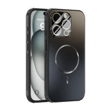 ABEEL Heat Dissipation Frosted MagSafe Phone Case with Lens Film, For iPhone 16, For iPhone 15 Pro Max, For iPhone 15 Pro, For iPhone 15 Plus, For iPhone 15, For iPhone 14 Plus, For iPhone 14, For iPhone 14 Pro