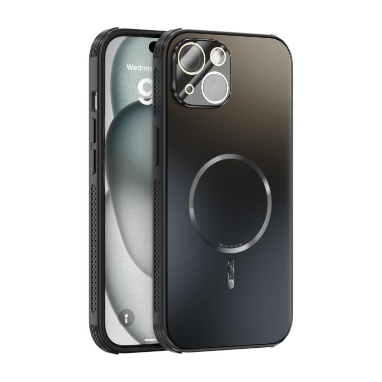 ABEEL Heat Dissipation Frosted MagSafe Phone Case with Lens Film, For iPhone 16, For iPhone 15 Pro Max, For iPhone 15 Pro, For iPhone 15 Plus, For iPhone 15, For iPhone 14 Plus, For iPhone 14, For iPhone 14 Pro