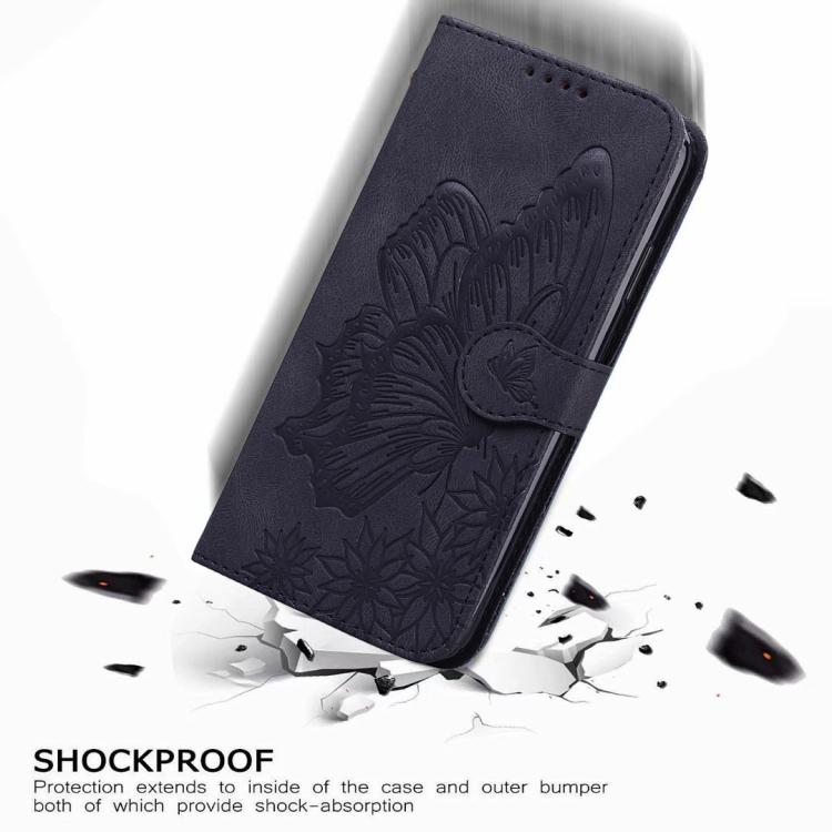 Retro Skin Feel Butterflies Embossing Horizontal Flip Leather Phone Case, For iPhone 17 Pro Max, For iPhone 17 Pro, For iPhone 17, For iPhone Air
