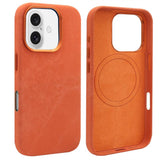 VIETAO Retro Denim Texture PU Leather MagSafe Phone Case, For iPhone 17 Pro Max, For iPhone 17 Pro, For iPhone 17, For iPhone Air, For iPhone 16 Pro Max, For iPhone 16 Pro, For iPhone 16, For iPhone 15 Pro Max