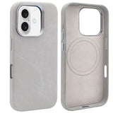 VIETAO Retro Denim Texture PU Leather MagSafe Phone Case, For iPhone 17 Pro Max, For iPhone 17 Pro, For iPhone 17, For iPhone Air, For iPhone 16 Pro Max, For iPhone 16 Pro, For iPhone 16, For iPhone 15 Pro Max