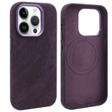 VIETAO Retro Denim Texture PU Leather MagSafe Phone Case, For iPhone 15 Pro, For iPhone 15, For iPhone 14, For iPhone 14 Pro, For iPhone 14 Pro Max, For iPhone 13 Pro Max, For iPhone 13 Pro, For iPhone 13