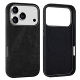 VIETAO Retro Denim Texture PU Leather MagSafe Phone Case, For iPhone 17 Pro Max, For iPhone 17 Pro, For iPhone 17, For iPhone Air, For iPhone 16 Pro Max, For iPhone 16 Pro, For iPhone 16, For iPhone 15 Pro Max
