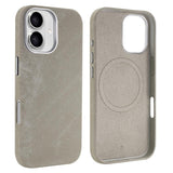 VIETAO Retro Denim Texture PU Leather MagSafe Phone Case, For iPhone 17 Pro Max, For iPhone 17 Pro, For iPhone 17, For iPhone Air, For iPhone 16 Pro Max, For iPhone 16 Pro, For iPhone 16, For iPhone 15 Pro Max