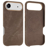 VIETAO Retro Denim Texture PU Leather MagSafe Phone Case, For iPhone 17 Pro Max, For iPhone 17 Pro, For iPhone 17, For iPhone Air, For iPhone 16 Pro Max, For iPhone 16 Pro, For iPhone 16, For iPhone 15 Pro Max