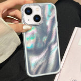 3 in 1 Diamond Lens Frame Quicksand Pattern Phone Case, For iPhone 13, For iPhone 12, For iPhone 12 Pro Max, For iPhone 12 Pro, For iPhone 11 Pro Max, For iPhone 11