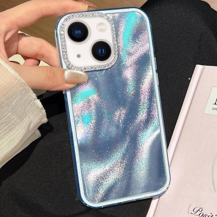 3 in 1 Diamond Lens Frame Quicksand Pattern Phone Case, For iPhone 13, For iPhone 12, For iPhone 12 Pro Max, For iPhone 12 Pro, For iPhone 11 Pro Max, For iPhone 11