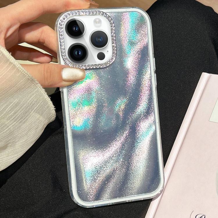 3 in 1 Diamond Lens Frame Quicksand Pattern Phone Case, For iPhone 13, For iPhone 12, For iPhone 12 Pro Max, For iPhone 12 Pro, For iPhone 11 Pro Max, For iPhone 11
