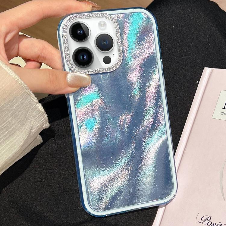 3 in 1 Diamond Lens Frame Quicksand Pattern Phone Case, For iPhone 13, For iPhone 12, For iPhone 12 Pro Max, For iPhone 12 Pro, For iPhone 11 Pro Max, For iPhone 11