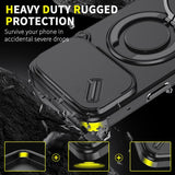 Sliding Camshield Ring Holder Phone Case, For iPhone 17 Pro Max, For iPhone 17 Pro, For iPhone 17, For iPhone Air