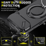 Sliding Camshield Ring Holder Phone Case, For iPhone Air