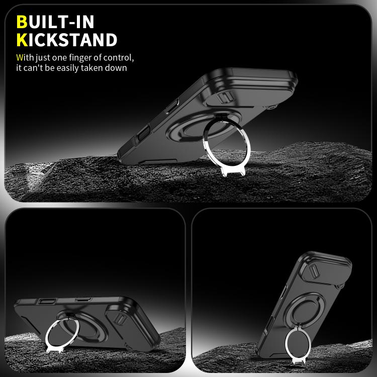 Sliding Camshield Ring Holder Phone Case, For iPhone Air