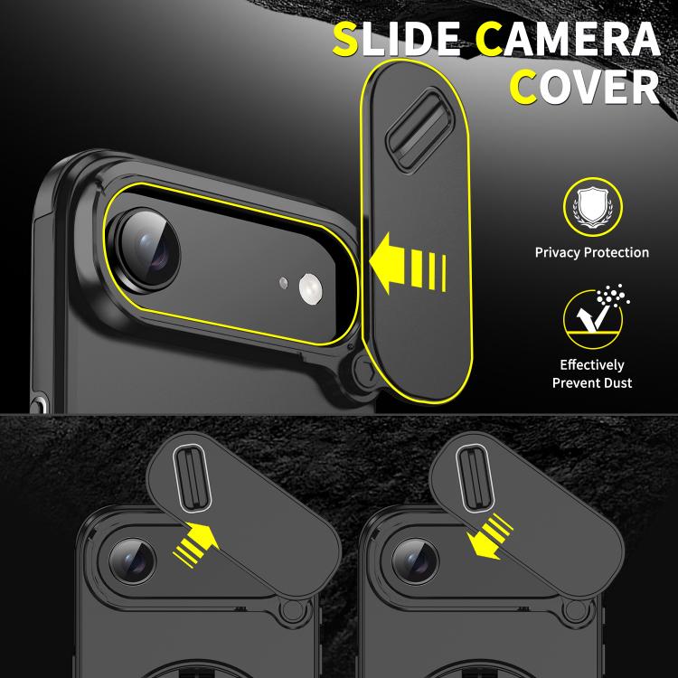 Sliding Camshield Ring Holder Phone Case, For iPhone Air