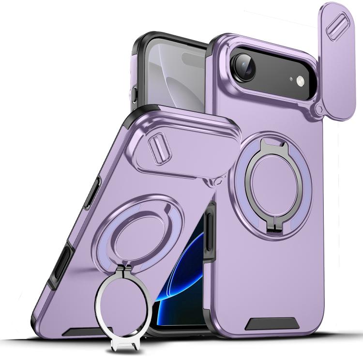 Sliding Camshield Ring Holder Phone Case, For iPhone 17 Pro Max, For iPhone 17 Pro, For iPhone 17, For iPhone Air