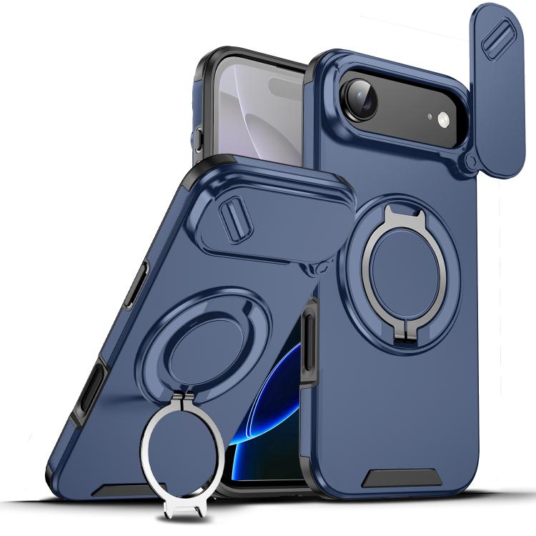Sliding Camshield Ring Holder Phone Case, For iPhone 17 Pro Max, For iPhone 17 Pro, For iPhone 17, For iPhone Air