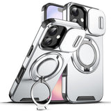 Sliding Camshield Ring Holder Phone Case, For iPhone 18, For iPhone 18 Pro, For iPhone 18 Pro Max, For iPhone 17 Pro Max, For iPhone 17 Pro, For iPhone 17