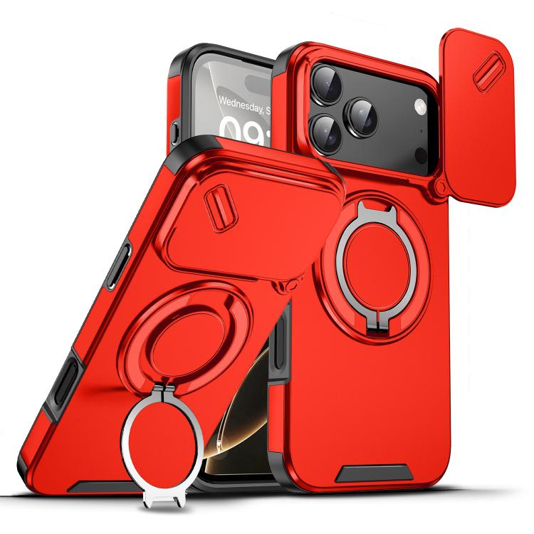 Sliding Camshield Ring Holder Phone Case, For iPhone 18, For iPhone 18 Pro, For iPhone 18 Pro Max, For iPhone 17 Pro Max, For iPhone 17 Pro, For iPhone 17