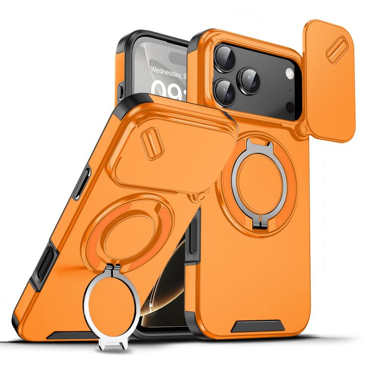 Sliding Camshield Ring Holder Phone Case, For iPhone 18, For iPhone 18 Pro, For iPhone 18 Pro Max, For iPhone 17 Pro Max, For iPhone 17 Pro, For iPhone 17