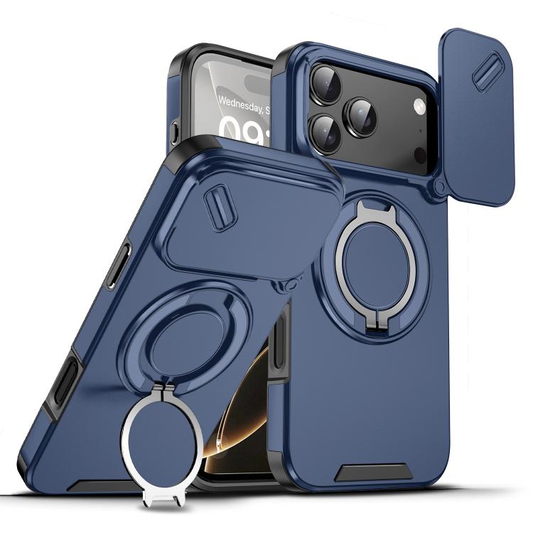 Sliding Camshield Ring Holder Phone Case, For iPhone 18, For iPhone 18 Pro, For iPhone 18 Pro Max, For iPhone 17 Pro Max, For iPhone 17 Pro, For iPhone 17