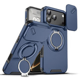 Sliding Camshield Ring Holder Phone Case, For iPhone 18, For iPhone 18 Pro, For iPhone 18 Pro Max, For iPhone 17 Pro Max, For iPhone 17 Pro, For iPhone 17