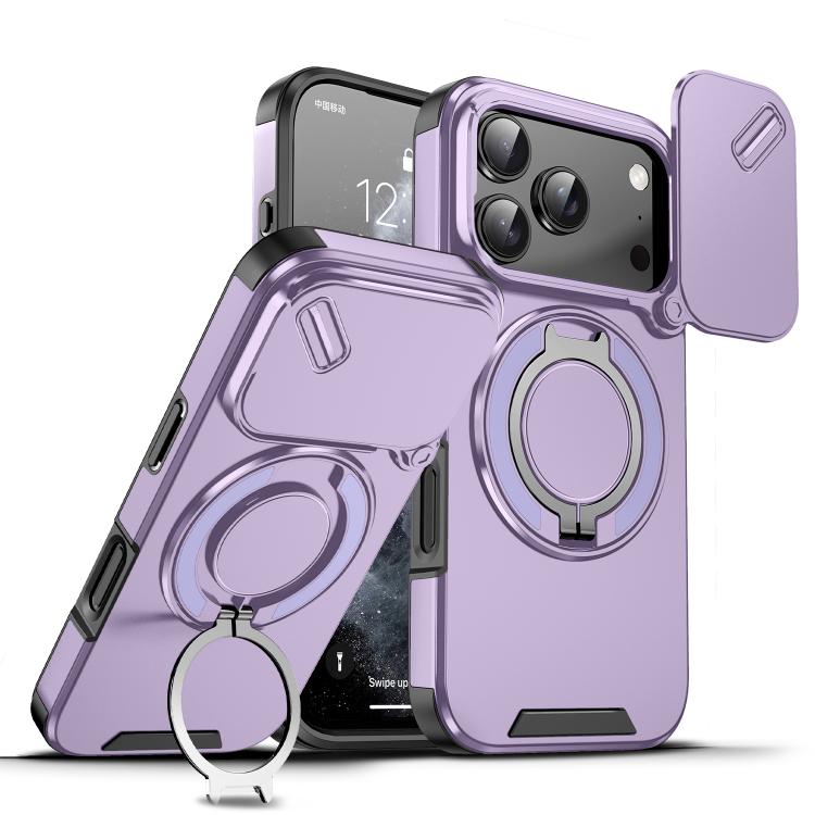 Sliding Camshield Ring Holder Phone Case, For iPhone 18, For iPhone 18 Pro, For iPhone 18 Pro Max, For iPhone 17 Pro Max, For iPhone 17 Pro, For iPhone 17