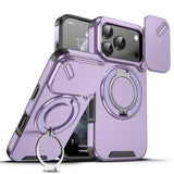 Sliding Camshield Ring Holder Phone Case, For iPhone 18, For iPhone 18 Pro, For iPhone 18 Pro Max, For iPhone 17 Pro Max, For iPhone 17 Pro, For iPhone 17