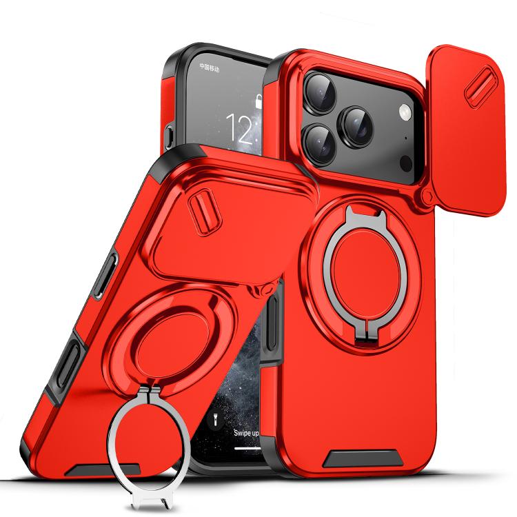 Sliding Camshield Ring Holder Phone Case, For iPhone 18, For iPhone 18 Pro, For iPhone 18 Pro Max, For iPhone 17 Pro Max, For iPhone 17 Pro, For iPhone 17