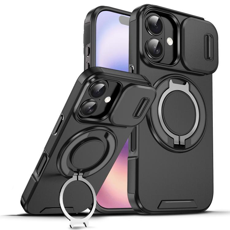 Sliding Camshield Ring Holder Phone Case, For iPhone 18, For iPhone 18 Pro, For iPhone 18 Pro Max, For iPhone 17 Pro Max, For iPhone 17 Pro, For iPhone 17