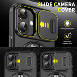 Sliding Camshield Ring Holder Phone Case, For iPhone 18, For iPhone 18 Pro, For iPhone 18 Pro Max, For iPhone 17 Pro Max, For iPhone 17 Pro, For iPhone 17