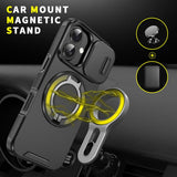 Sliding Camshield Ring Holder Phone Case, For iPhone 18, For iPhone 18 Pro, For iPhone 18 Pro Max, For iPhone 17 Pro Max, For iPhone 17 Pro, For iPhone 17