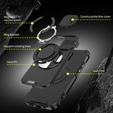 Sliding Camshield Ring Holder Phone Case, For iPhone 18, For iPhone 18 Pro, For iPhone 18 Pro Max, For iPhone 17 Pro Max, For iPhone 17 Pro, For iPhone 17