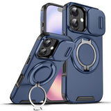 Sliding Camshield Ring Holder Phone Case, For iPhone 18, For iPhone 18 Pro, For iPhone 18 Pro Max, For iPhone 17 Pro Max, For iPhone 17 Pro, For iPhone 17