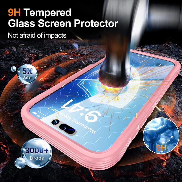 RedPepper Tempered Glass MagSafe Phone Case, For iPhone 18 Pro, For iPhone 18 Pro Max, For iPhone 17 Pro Max, For iPhone 17 Pro, For iPhone 17, For iPhone 17 Air