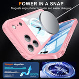 RedPepper Tempered Glass MagSafe Phone Case, For iPhone 18 Pro, For iPhone 18 Pro Max, For iPhone 17 Pro Max, For iPhone 17 Pro, For iPhone 17, For iPhone 17 Air
