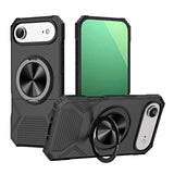 Alloy Rotating Holder MagSafe Shockproof Phone Case, For iPhone 17 Pro Max, For iPhone 17 Pro, For iPhone 17, For iPhone Air