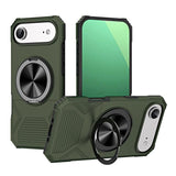 Alloy Rotating Holder MagSafe Shockproof Phone Case, For iPhone 17 Pro Max, For iPhone 17 Pro, For iPhone 17, For iPhone Air