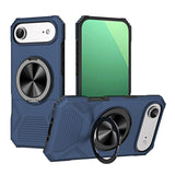 Alloy Rotating Holder MagSafe Shockproof Phone Case, For iPhone 17 Pro Max, For iPhone 17 Pro, For iPhone 17, For iPhone Air