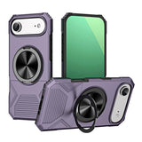 Alloy Rotating Holder MagSafe Shockproof Phone Case, For iPhone 17 Pro Max, For iPhone 17 Pro, For iPhone 17, For iPhone Air