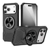 Alloy Rotating Holder MagSafe Shockproof Phone Case, For iPhone 18 Pro / 17 Pro, For iPhone 18 Pro Max/17 Pro Max, For iPhone 17, For iPhone Air