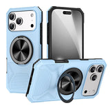 Alloy Rotating Holder MagSafe Shockproof Phone Case, For iPhone 18 Pro / 17 Pro, For iPhone 18 Pro Max/17 Pro Max, For iPhone 17, For iPhone Air