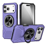 Alloy Rotating Holder MagSafe Shockproof Phone Case, For iPhone 18 Pro / 17 Pro, For iPhone 18 Pro Max/17 Pro Max, For iPhone 17, For iPhone Air