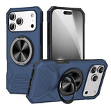 Alloy Rotating Holder MagSafe Shockproof Phone Case, For iPhone 18 Pro / 17 Pro, For iPhone 18 Pro Max/17 Pro Max, For iPhone 17, For iPhone Air