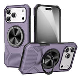 Alloy Rotating Holder MagSafe Shockproof Phone Case, For iPhone 18 Pro / 17 Pro, For iPhone 18 Pro Max/17 Pro Max, For iPhone 17, For iPhone Air