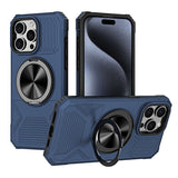 Alloy Rotating Holder MagSafe Shockproof Phone Case, For iPhone 14 Plus, For iPhone 13 Pro
