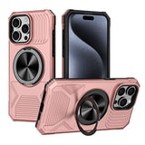 Alloy Rotating Holder MagSafe Shockproof Phone Case, For iPhone 14 Plus, For iPhone 13 Pro