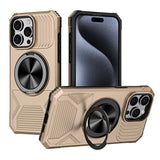 Alloy Rotating Holder MagSafe Shockproof Phone Case, For iPhone 14 Plus, For iPhone 13 Pro