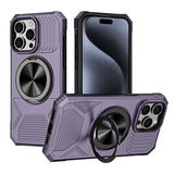 Alloy Rotating Holder MagSafe Shockproof Phone Case, For iPhone 14 Plus, For iPhone 13 Pro